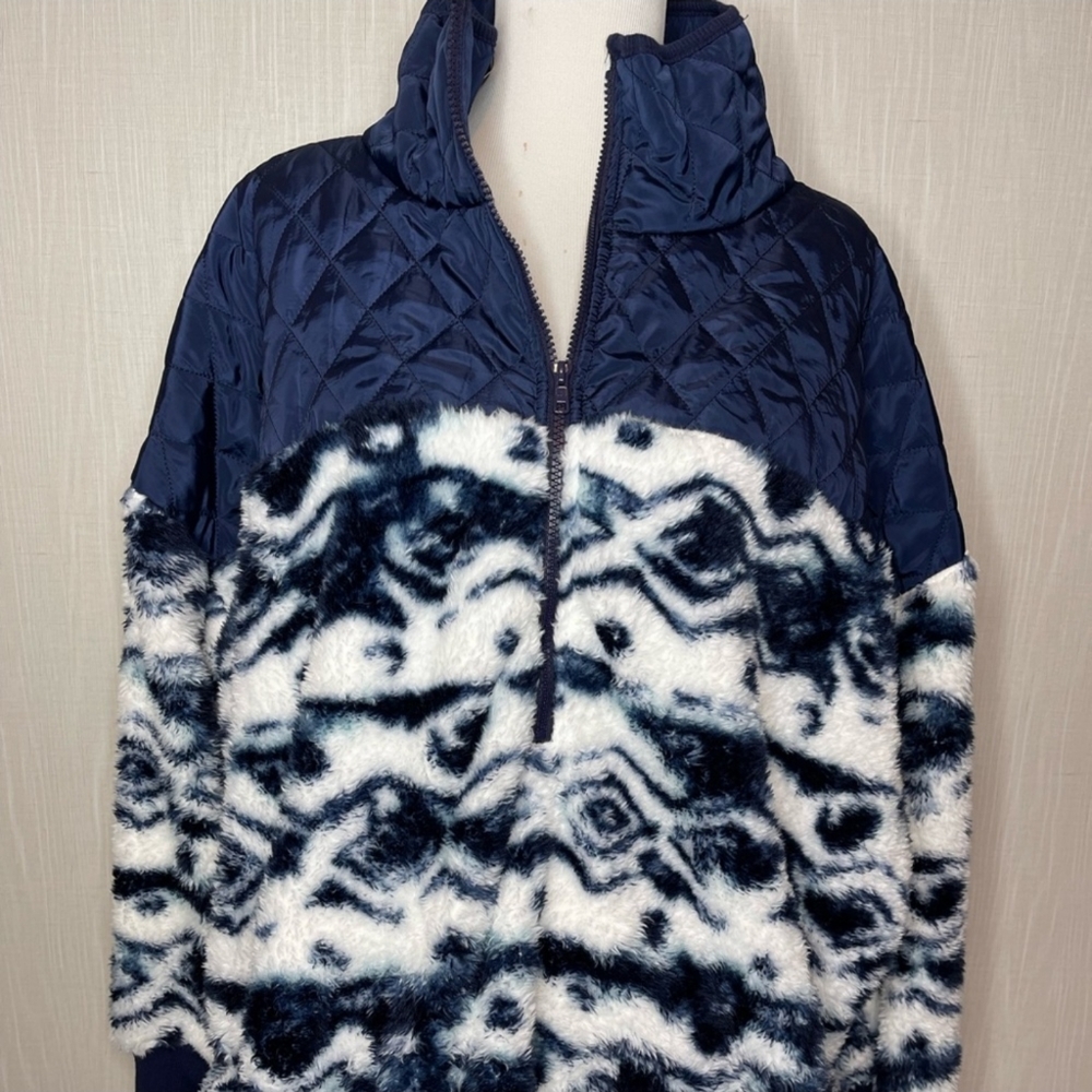 Lularoe Nancy Half-Zip Pullover Sweater SMALL